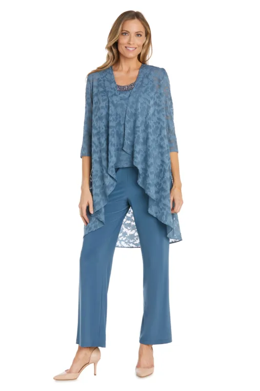 Three Piece Jacquard Burnout Pantsuit sold by R&M Richards