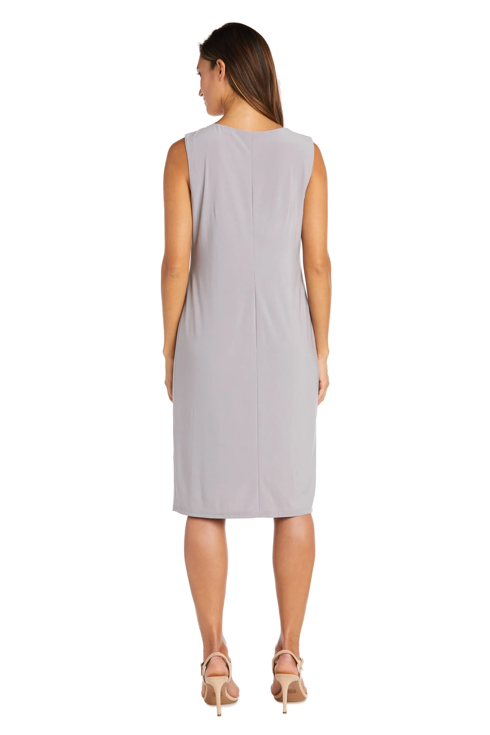 Soutache Dress and Jacket Set with Built In Necklace - Petite sold by R&M Richards product image thumbnail 4