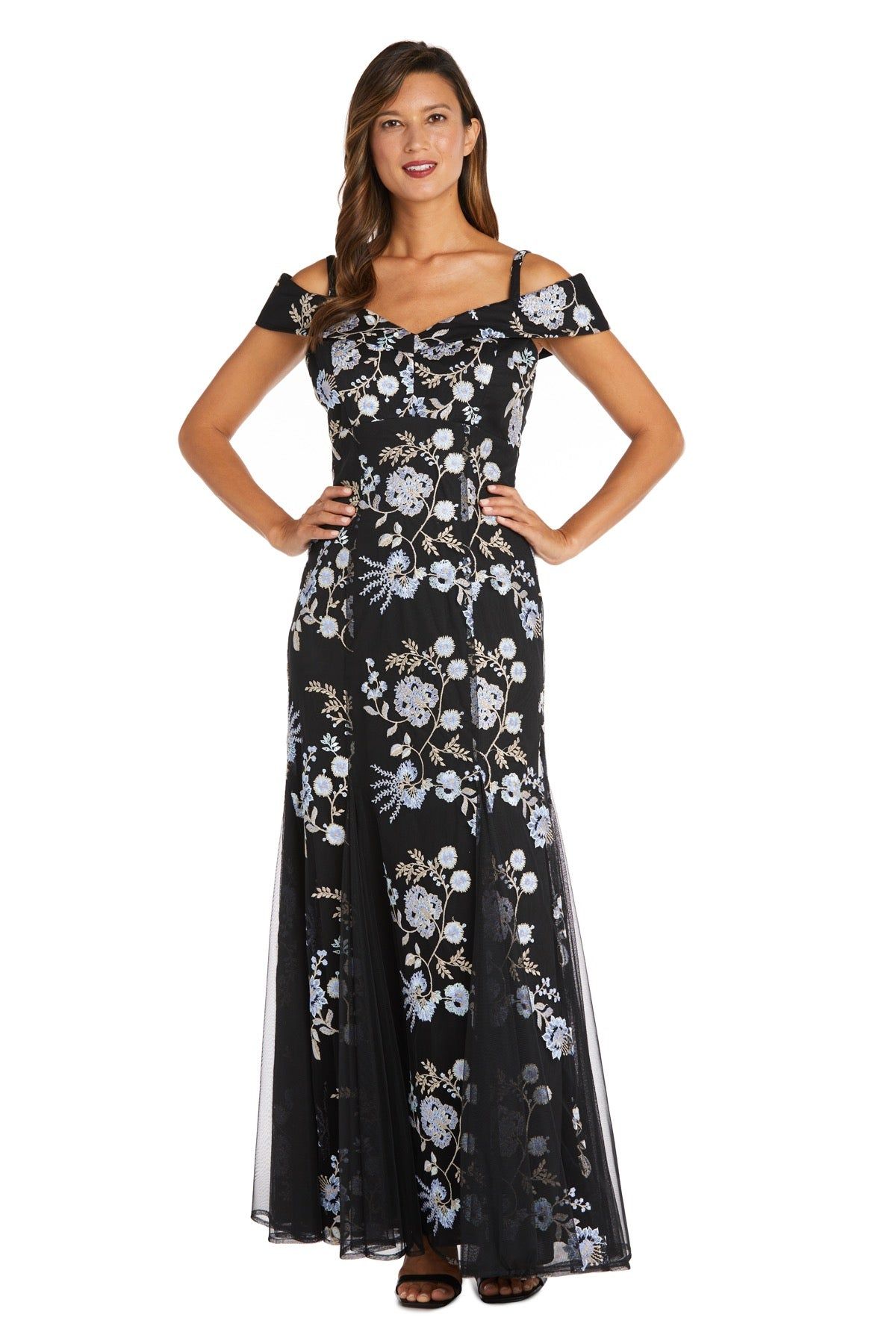 Floral Embellished Gown sold by R&M Richards product image thumbnail 4