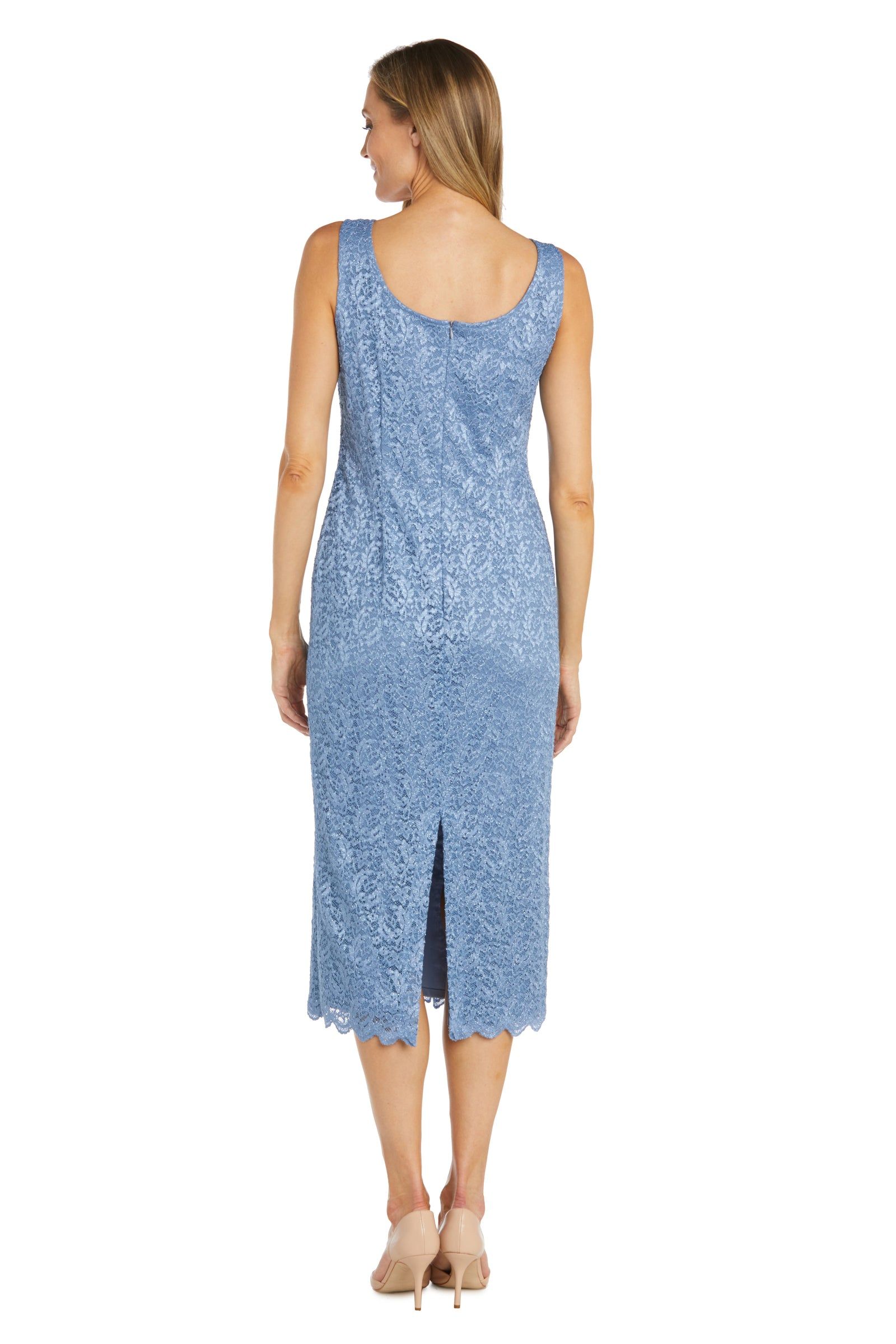 Long Lace Jacket Dress sold by R&M Richards product image thumbnail 4