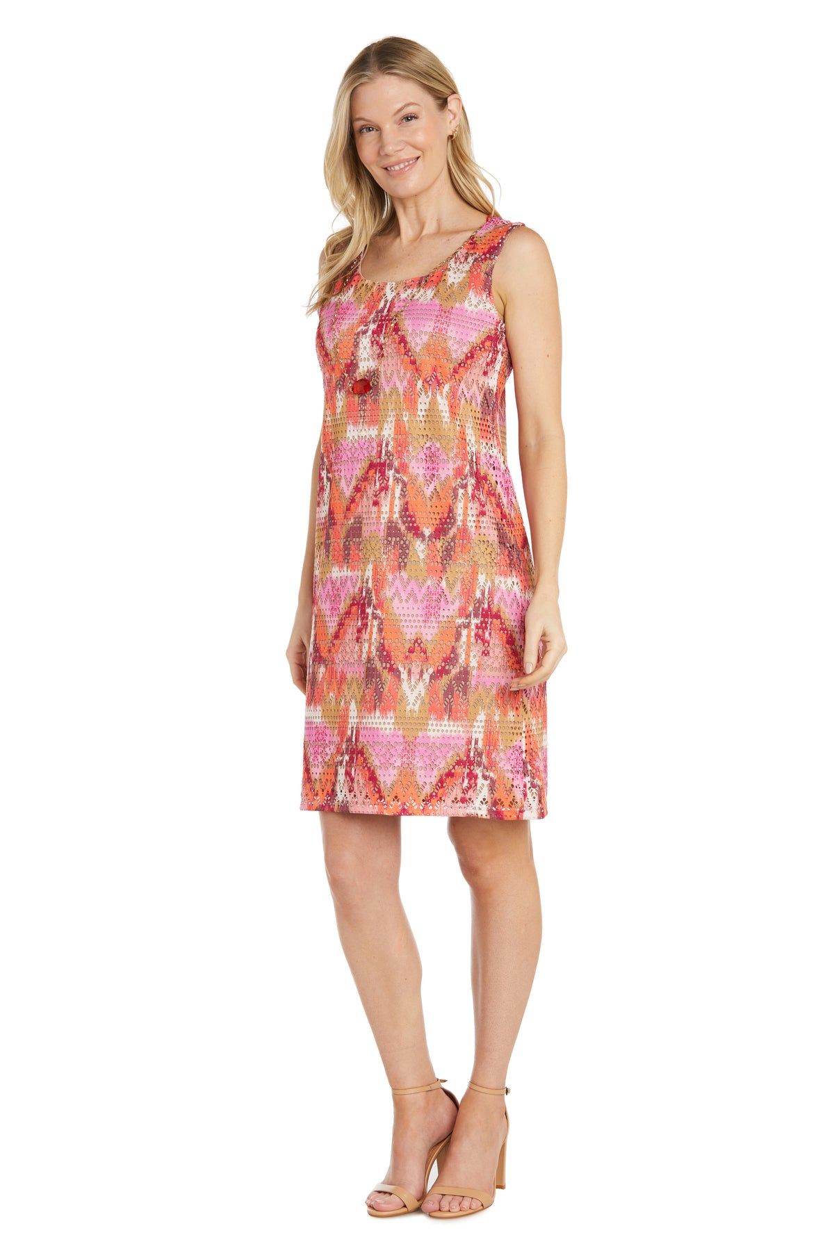 Brightly Patterned Jacket Dress sold by R&M Richards product image thumbnail 3