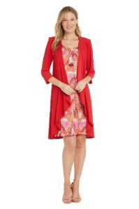 Brightly Patterned Jacket Dress sold by R&M Richards