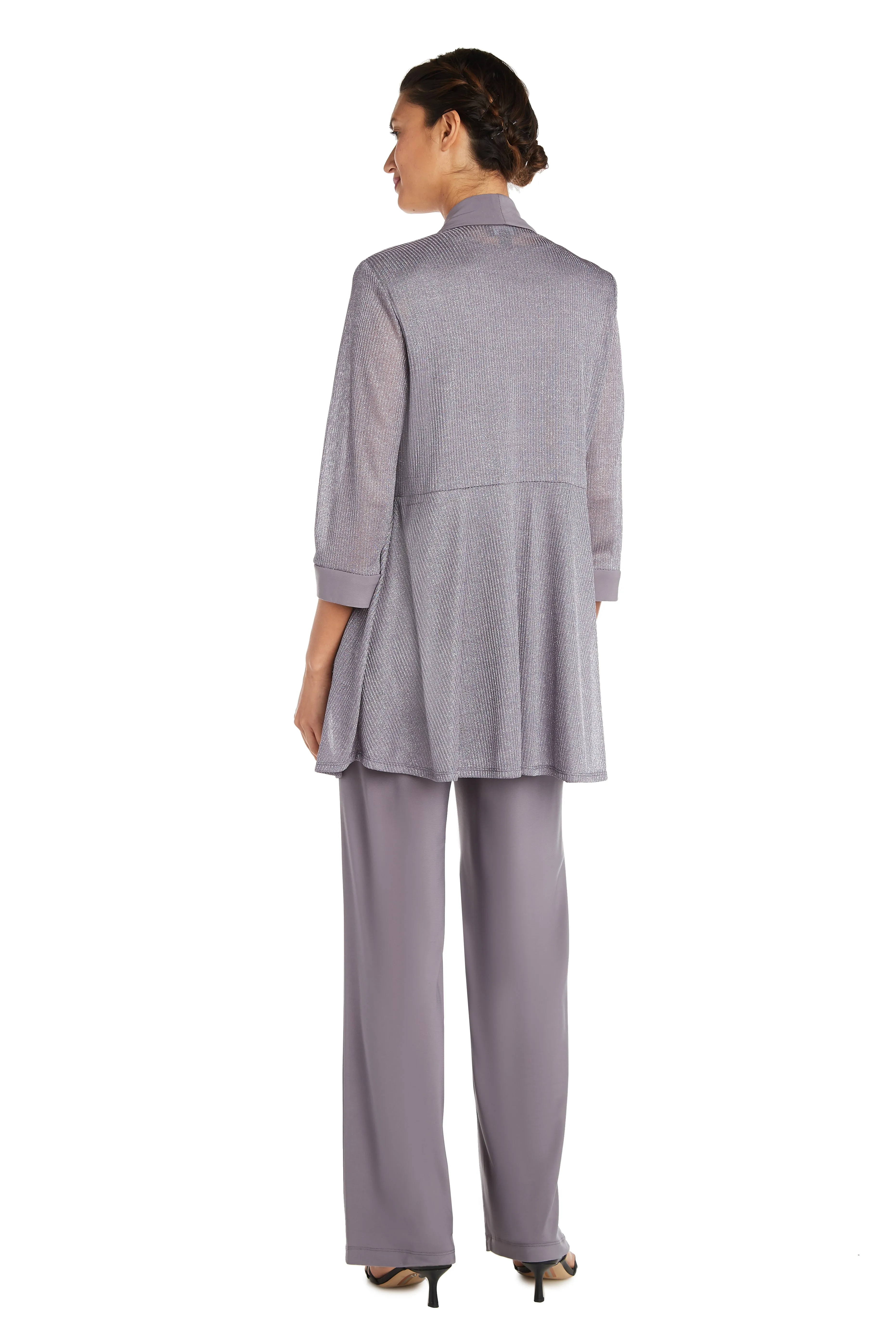 Faux Two-Piece Pant Set with Metallic Details sold by R&M Richards product image thumbnail 5