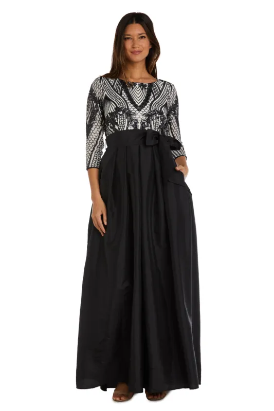 Long Embellished Sequin Gown sold by R&M Richards