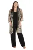 Sequined Embroidered Lace Pantsuit - Plus sold by R&M Richards