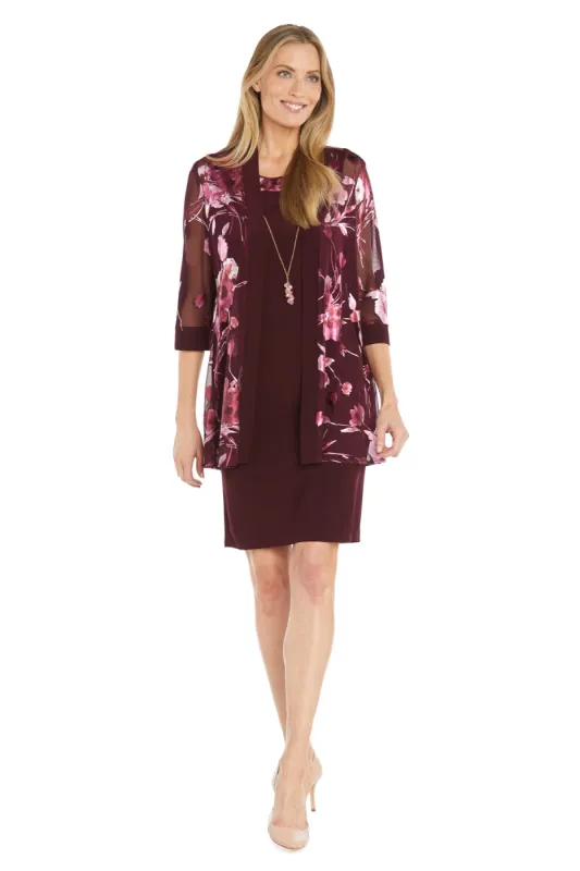 Floral Print Spring/Daytime Jacket Dress sold by R&M Richards