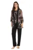 Embroidered Pantsuit with Flutter Sleeves sold by R&M Richards