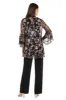 Embroidered Pantsuit with Flutter Sleeves sold by R&M Richards