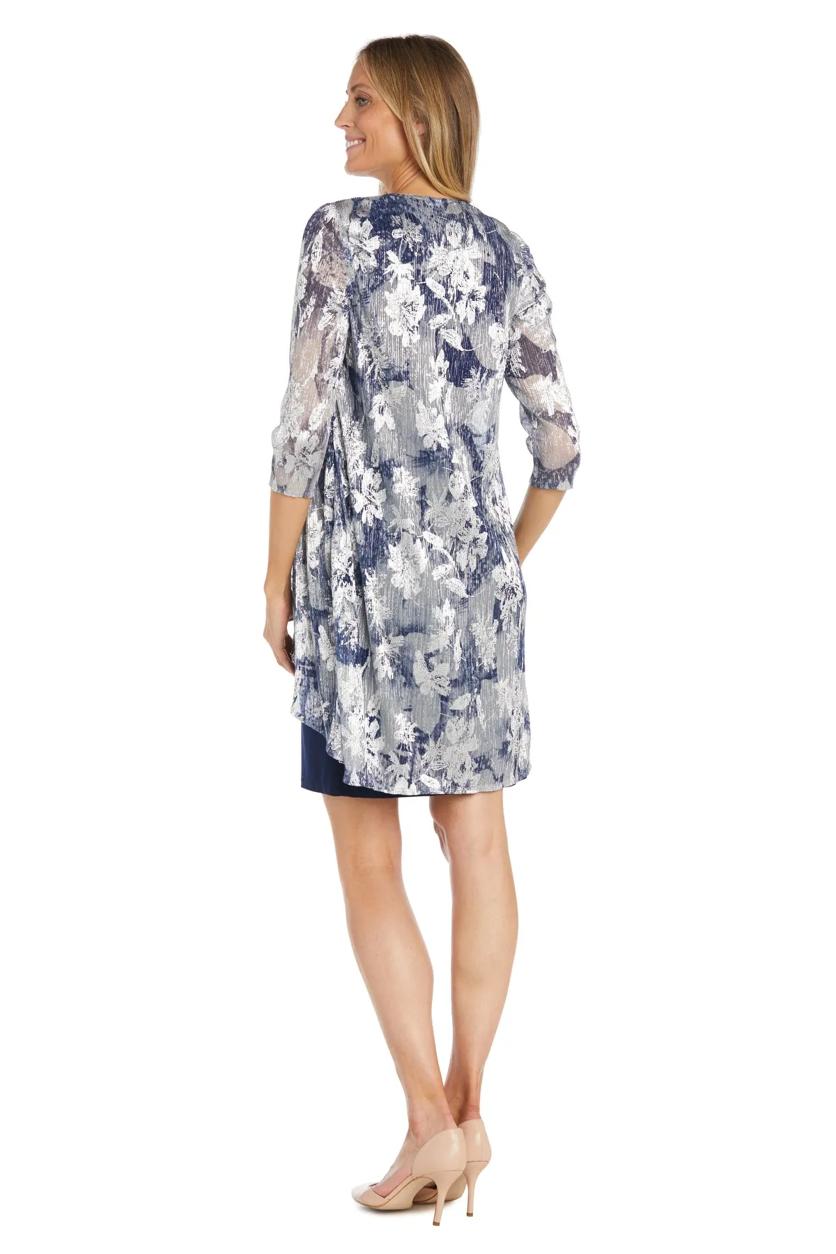 Flyaway Metallic Jacket Dress sold by R&M Richards product image thumbnail 2