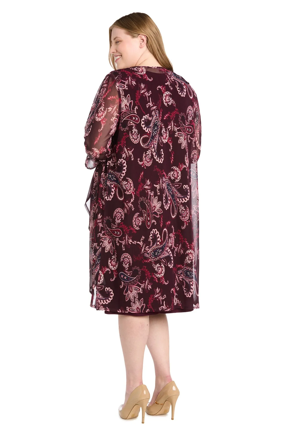 Flyaway Jacket Dress - Plus sold by R&M Richards product image thumbnail 2