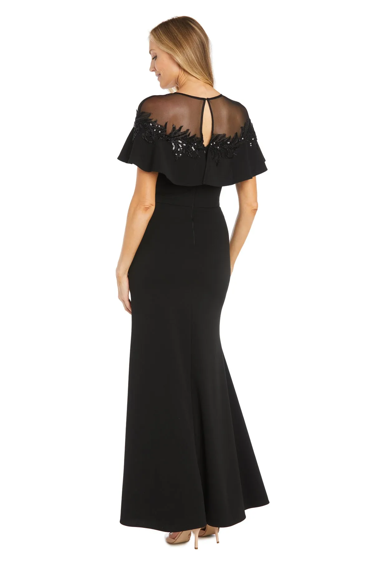Long Stretch Scuba with Illusion Neckline sold by R&M Richards product image thumbnail 2