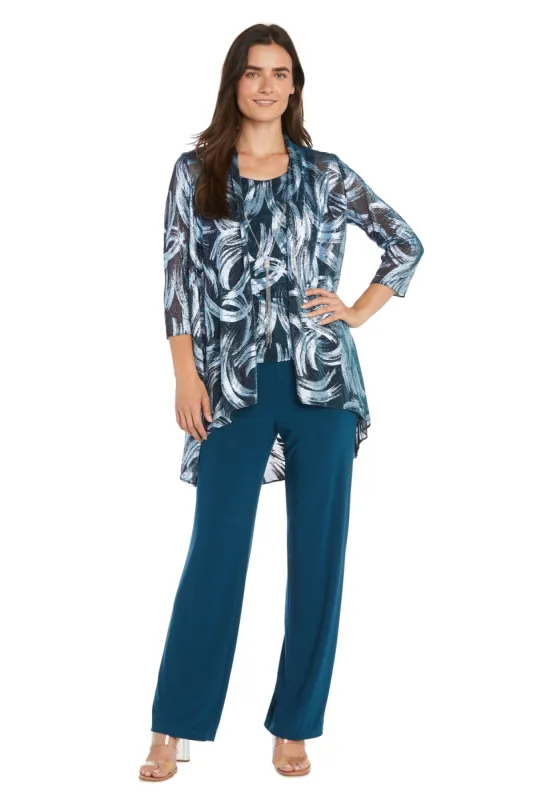 Metallic Swirl Pantsuit sold by R&M Richards