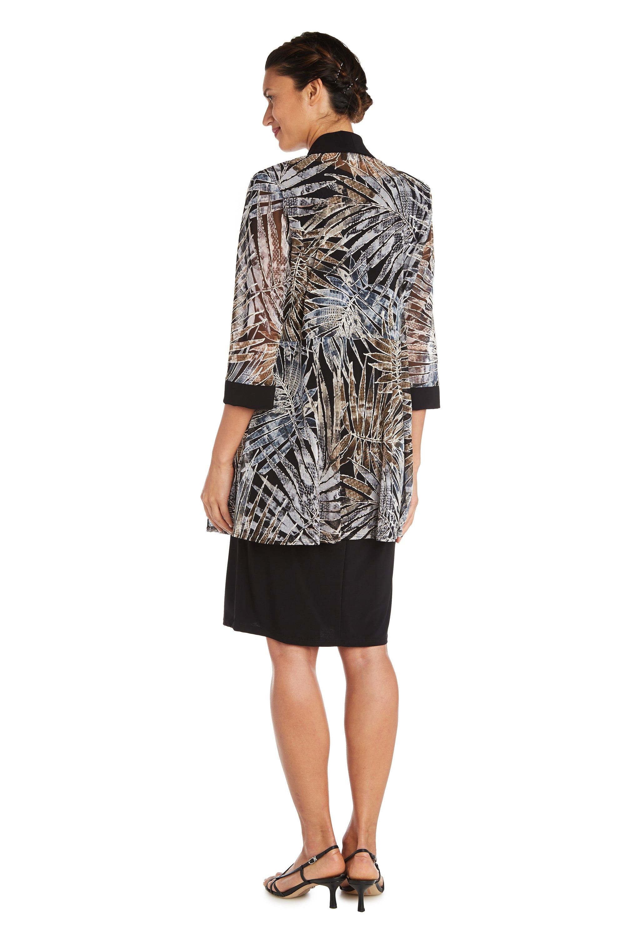 Two-Piece Printed Jacket and Dress Set sold by R&M Richards product image thumbnail 2