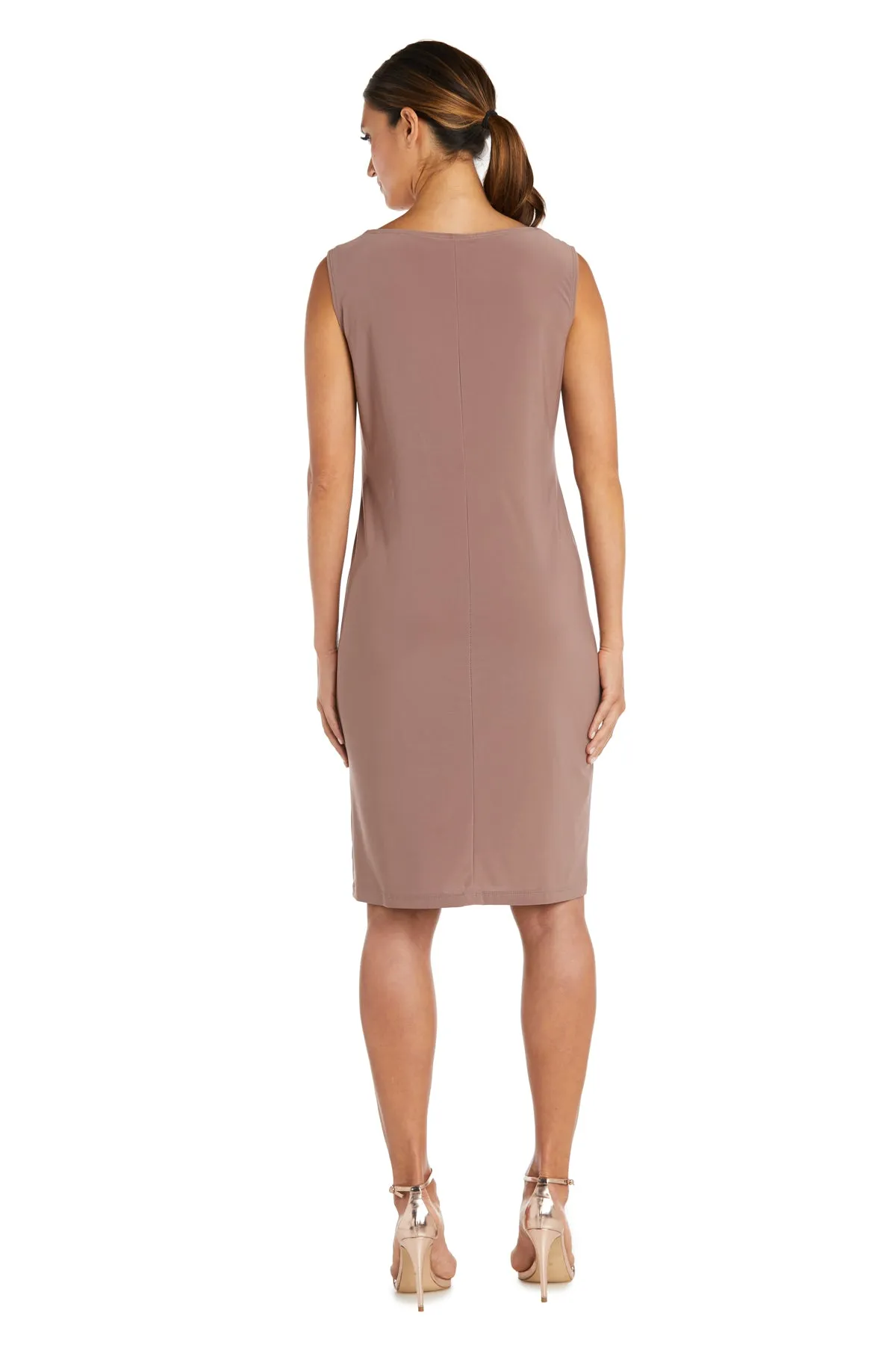 Two Piece Sequin Mesh Jacket Dress - Petite sold by R&M Richards product image thumbnail 4