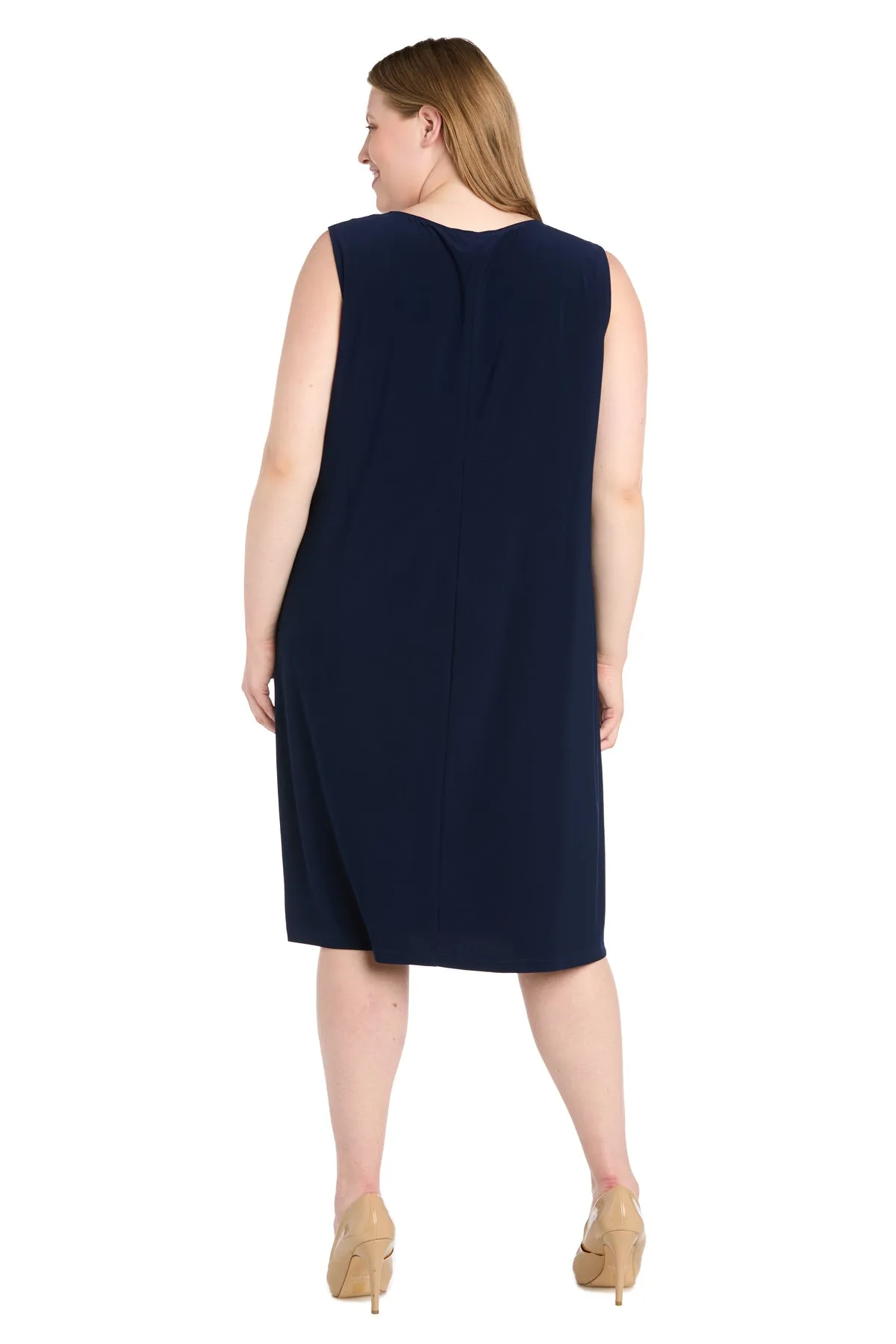 Metallic Jacket Dress - Plus sold by R&M Richards product image thumbnail 4