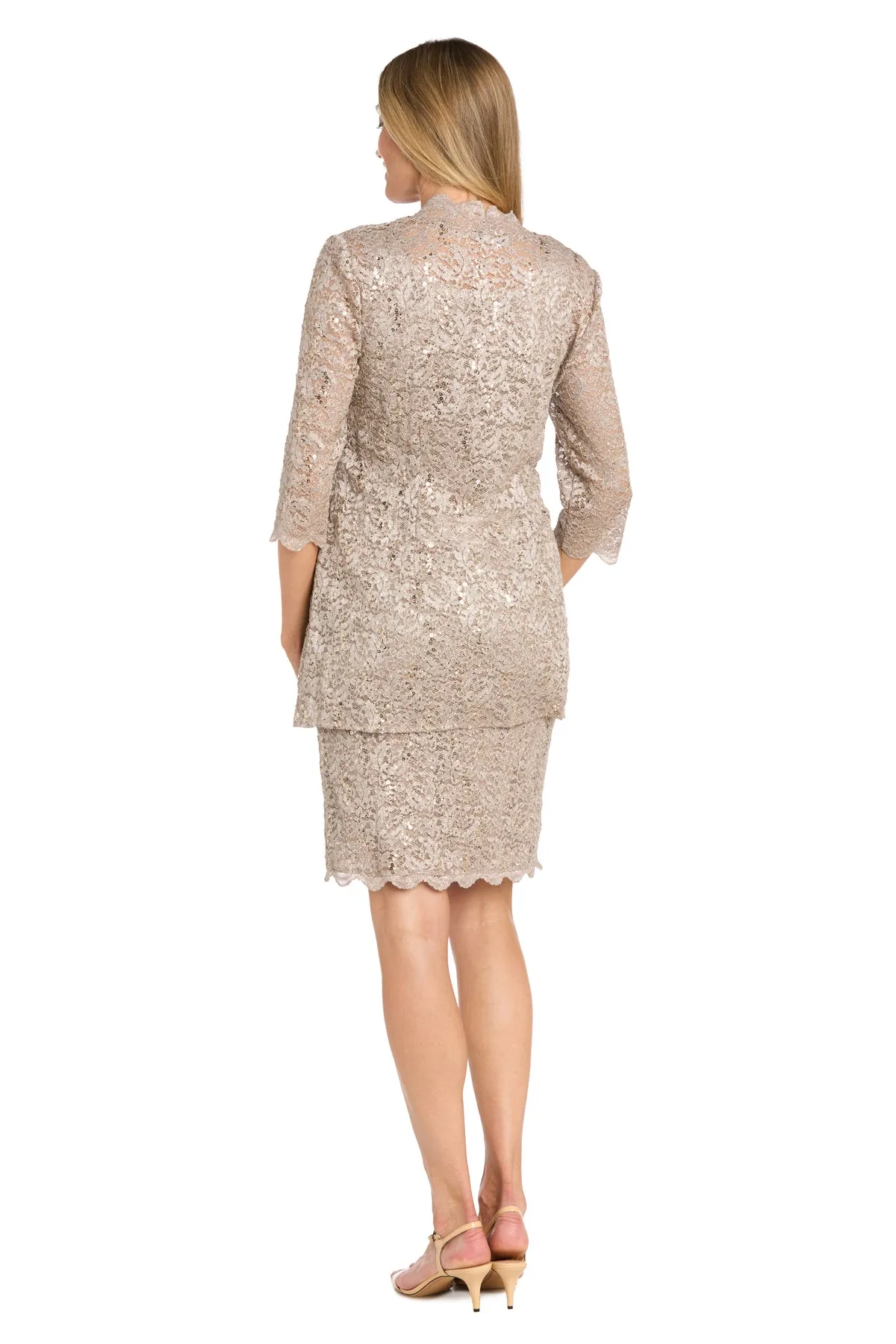 Elegant Lace Jacket and Dress sold by R&M Richards product image thumbnail 2
