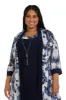 Two-Piece Printed Jacket and Dress Set - Plus sold by R&M Richards