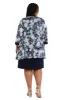 Two-Piece Printed Jacket and Dress Set - Plus sold by R&M Richards