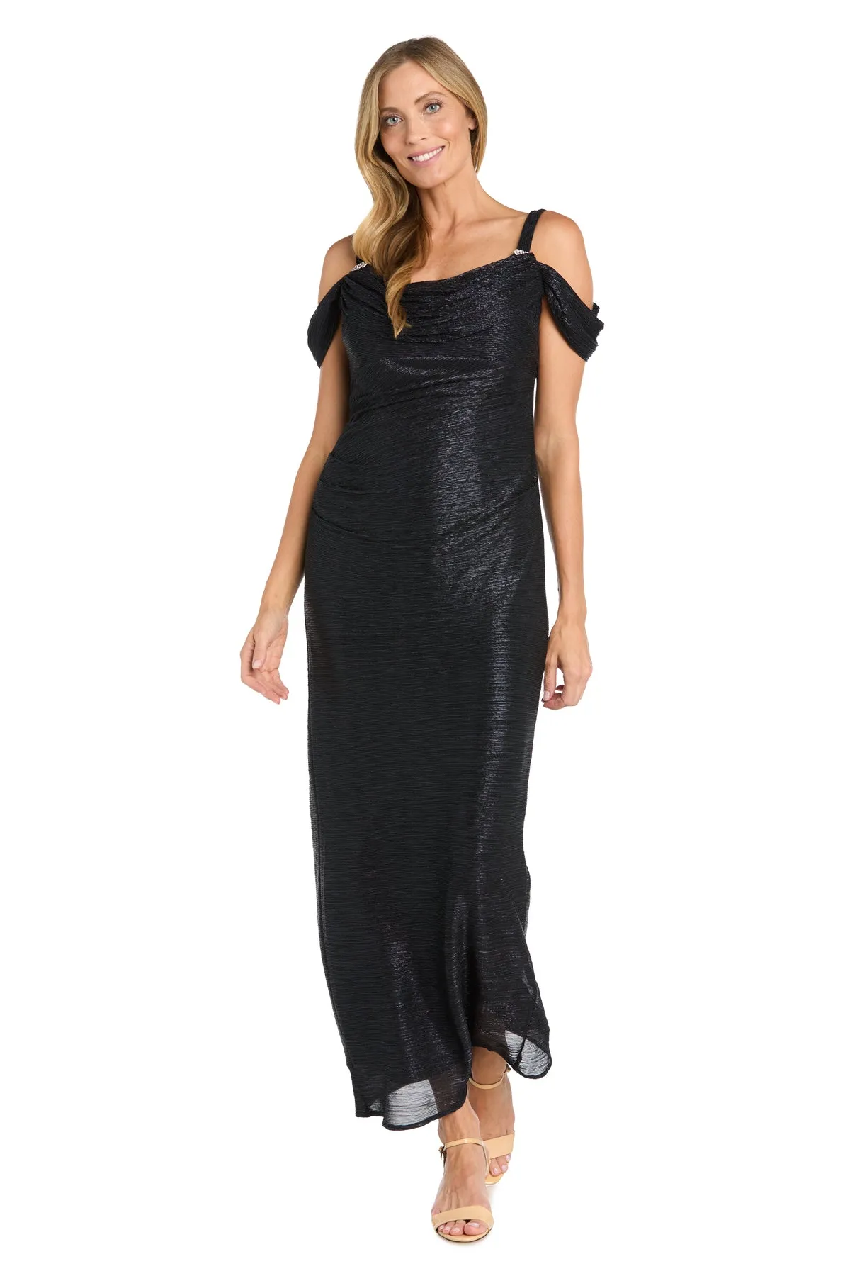 Metallic off The Shoulder Dress - Petite sold by R&M Richards product image thumbnail 4