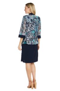 Daytime Puff Print Jacket Dress sold by R&M Richards