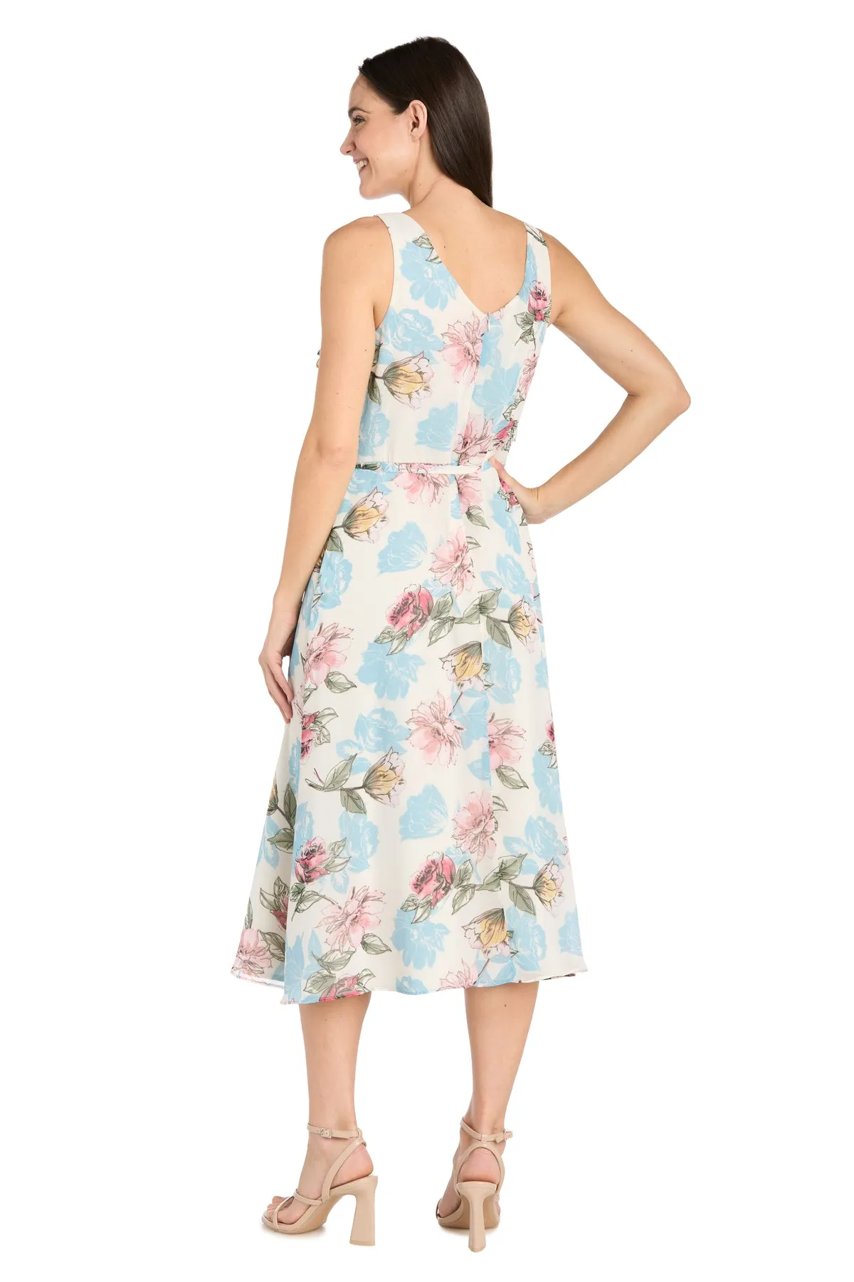 Daytime Maxi Dress Featuring a Ruffle Top and Flowy Skirt sold by R&M Richards product image thumbnail 2