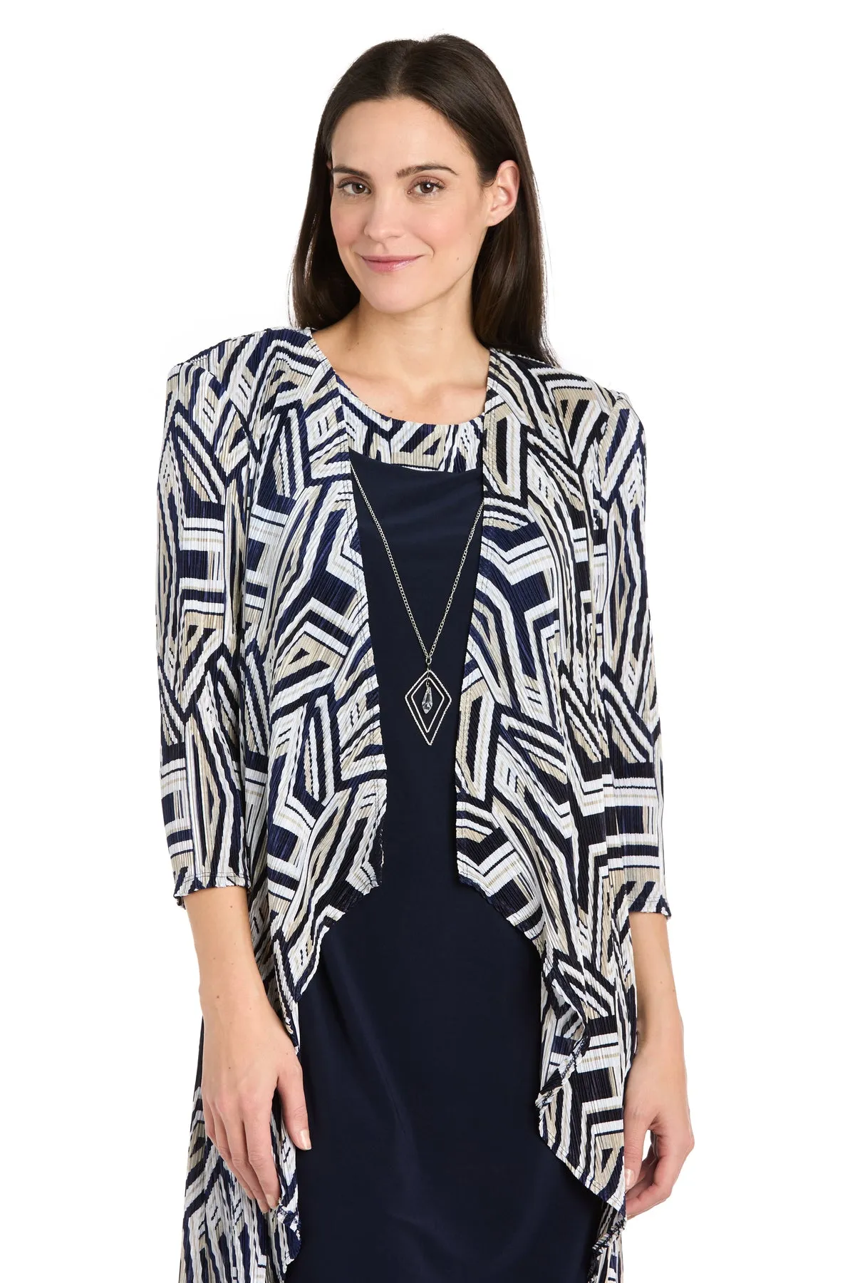Geometric Printed Jacket Dress - Petite sold by R&M Richards product image thumbnail 5