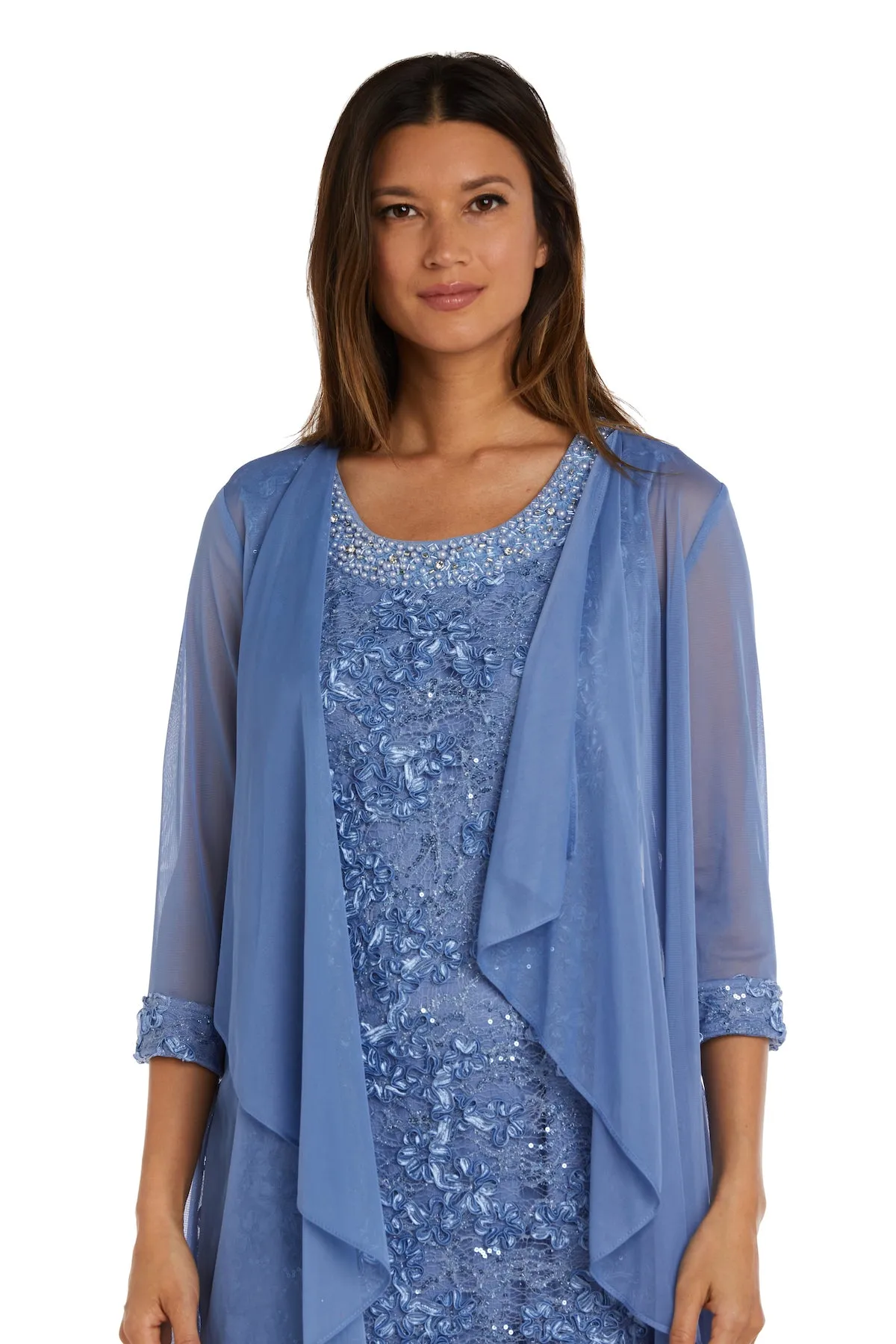 Two Piece Soutache Jacket Dress - Petite sold by R&M Richards product image thumbnail 5