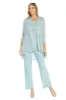 Sequined Duster Pant Set - Petite sold by R&M Richards