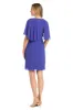 Elegant Beaded Detail Cocktail Dress with Chiffon Cape sold by R&M Richards