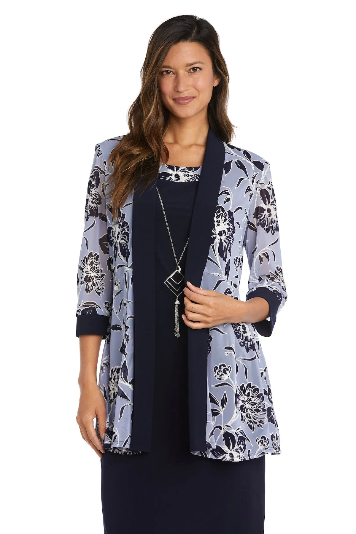 Two Piece Printed Jacket and Dress Set sold by R&M Richards product image thumbnail 5