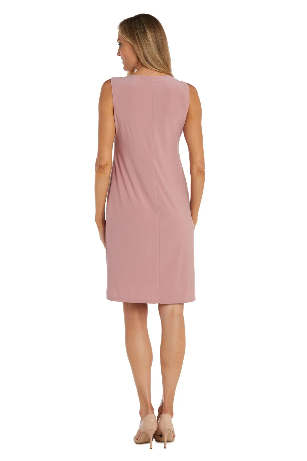 Pink and Gold Jacket Dress sold by R&M Richards product image thumbnail 4