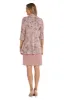 Pink and Gold Jacket Dress sold by R&M Richards