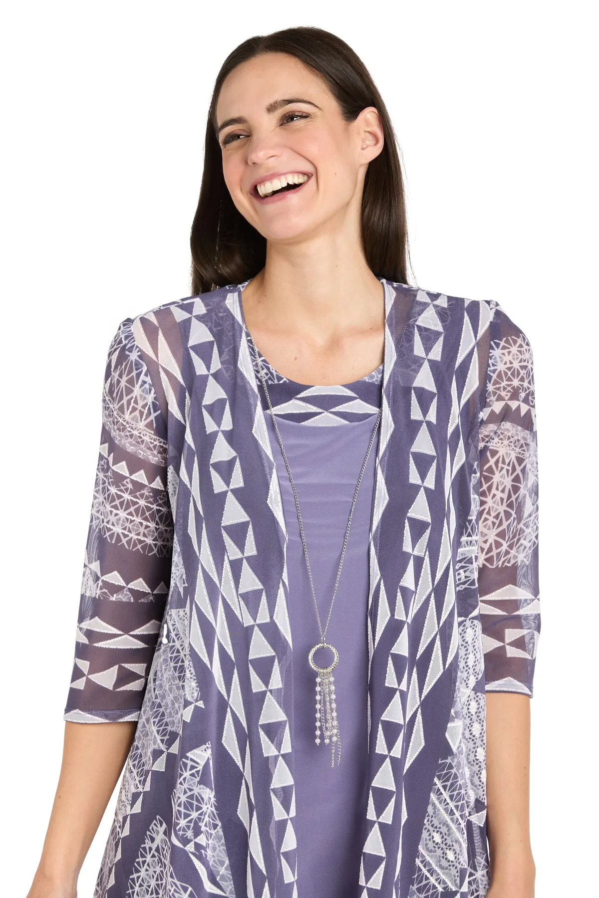 Lavender Daytime Jacket Dress - Petite sold by R&M Richards product image thumbnail 5