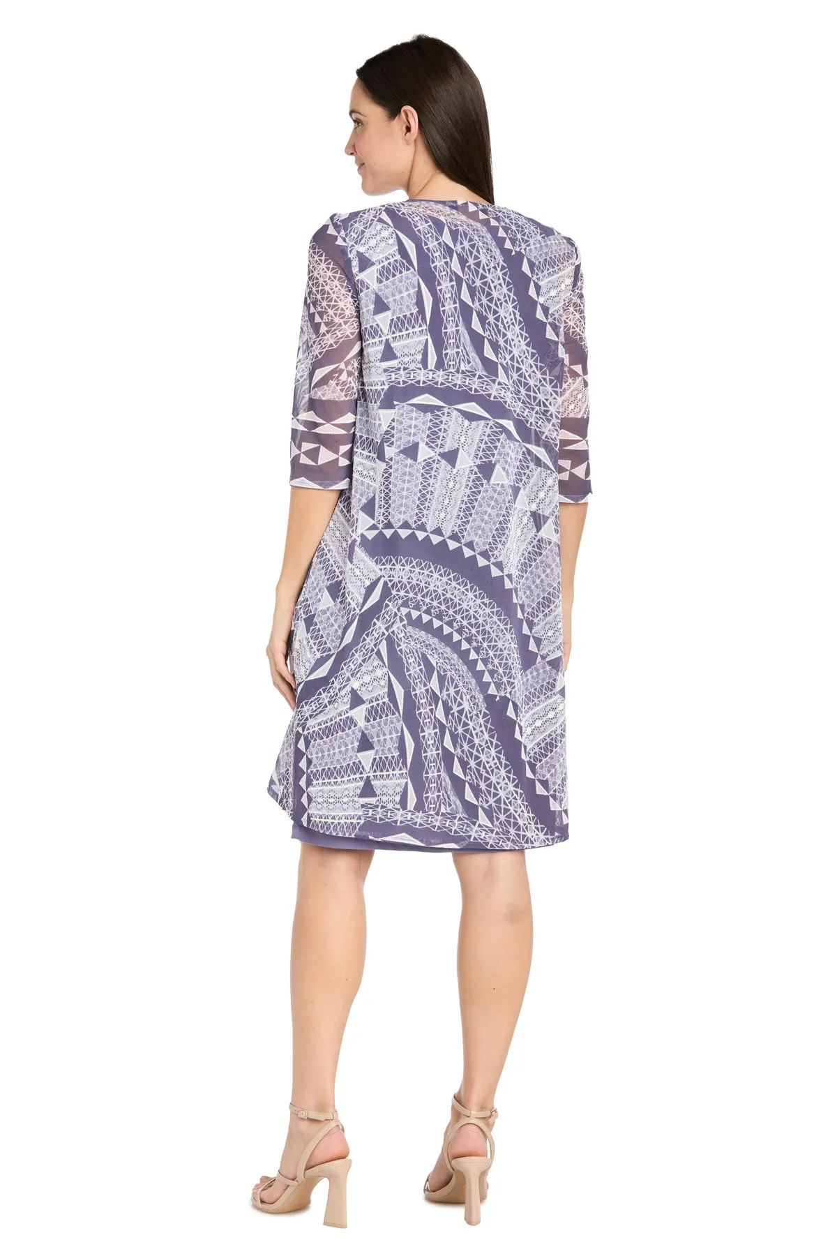 Lavender Daytime Jacket Dress - Petite sold by R&M Richards product image thumbnail 2