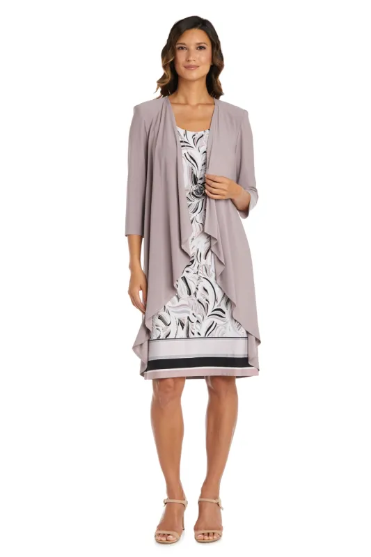 Two-Piece Puff Print Jacket Dress sold by R&M Richards