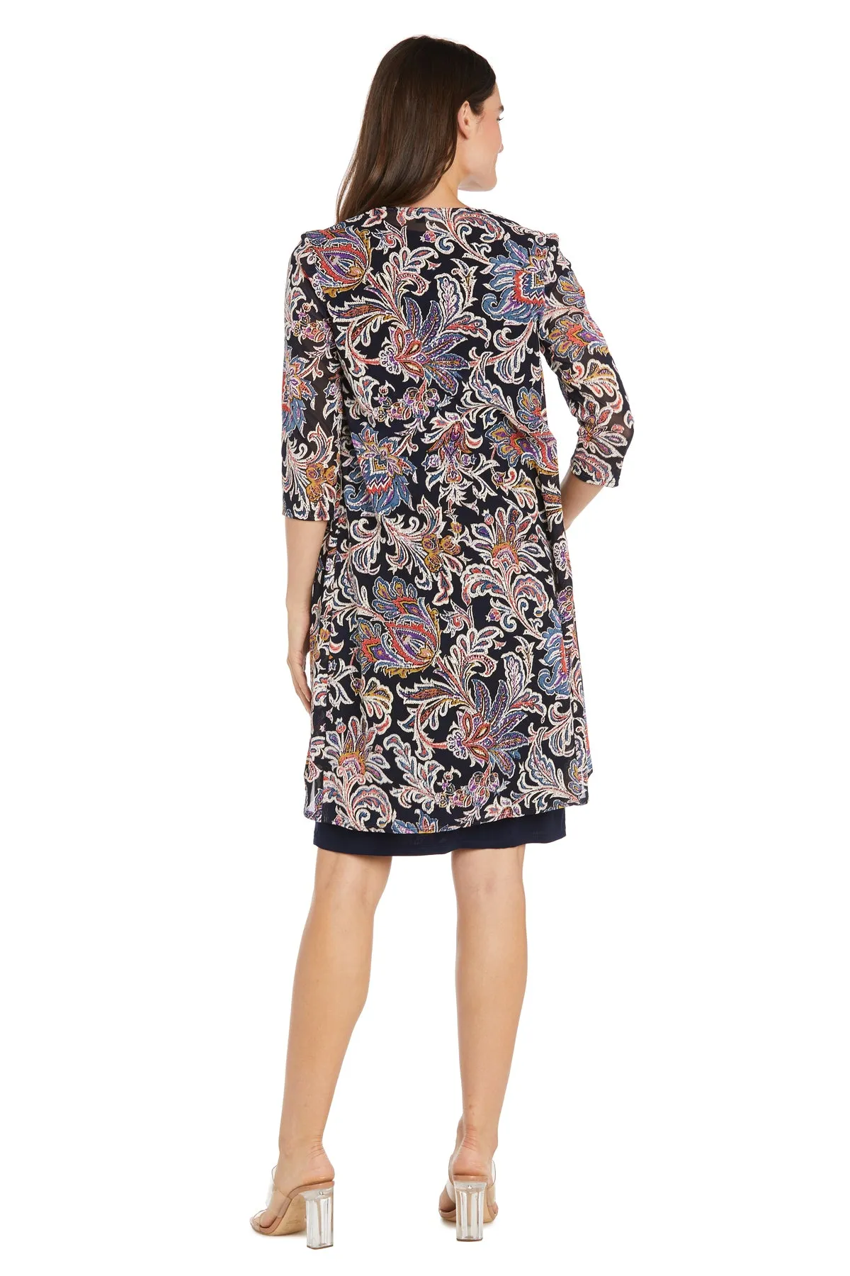 Detailed Multi Colored Jacket Dress sold by R&M Richards product image thumbnail 2