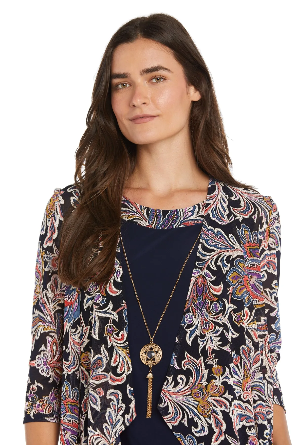 Detailed Multi Colored Jacket Dress sold by R&M Richards product image thumbnail 5