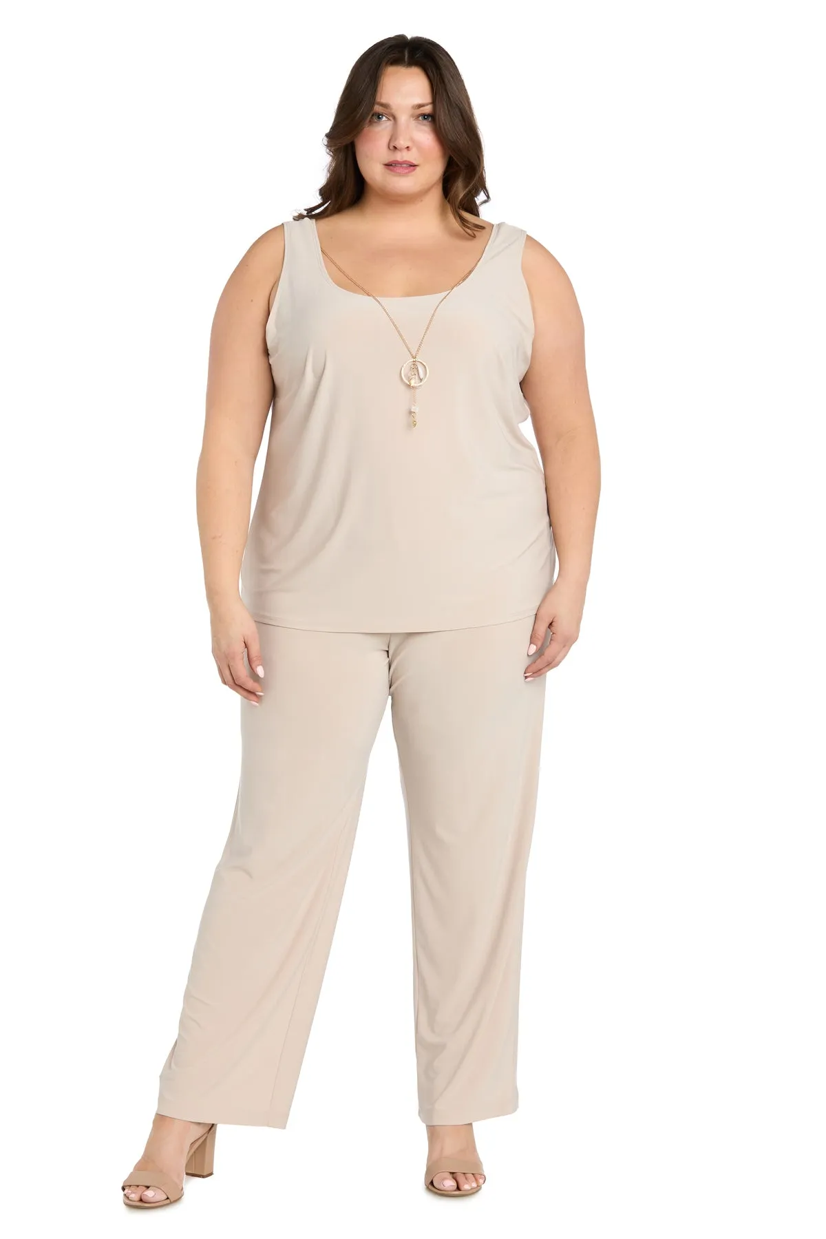 Gold Sequin Pant Suit - Plus sold by R&M Richards product image thumbnail 3