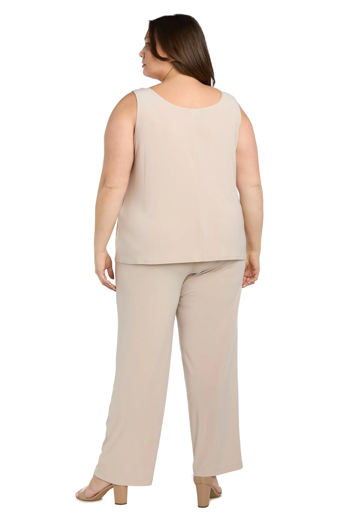 Gold Sequin Pant Suit - Plus sold by R&M Richards product image thumbnail 4