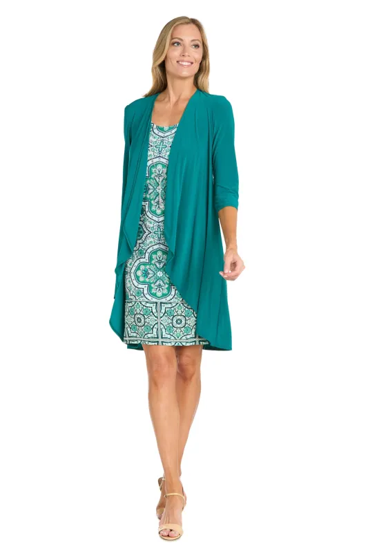 Green Harmony Jacket Dress - Petite sold by R&M Richards