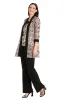 Blush-Embroidered 3D Floral Pant Suit with Matching Jacket - Petite sold by R&M Richards