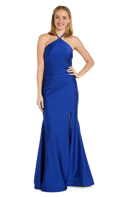 Rylee Halter Satin Dress sold by R&M Richards