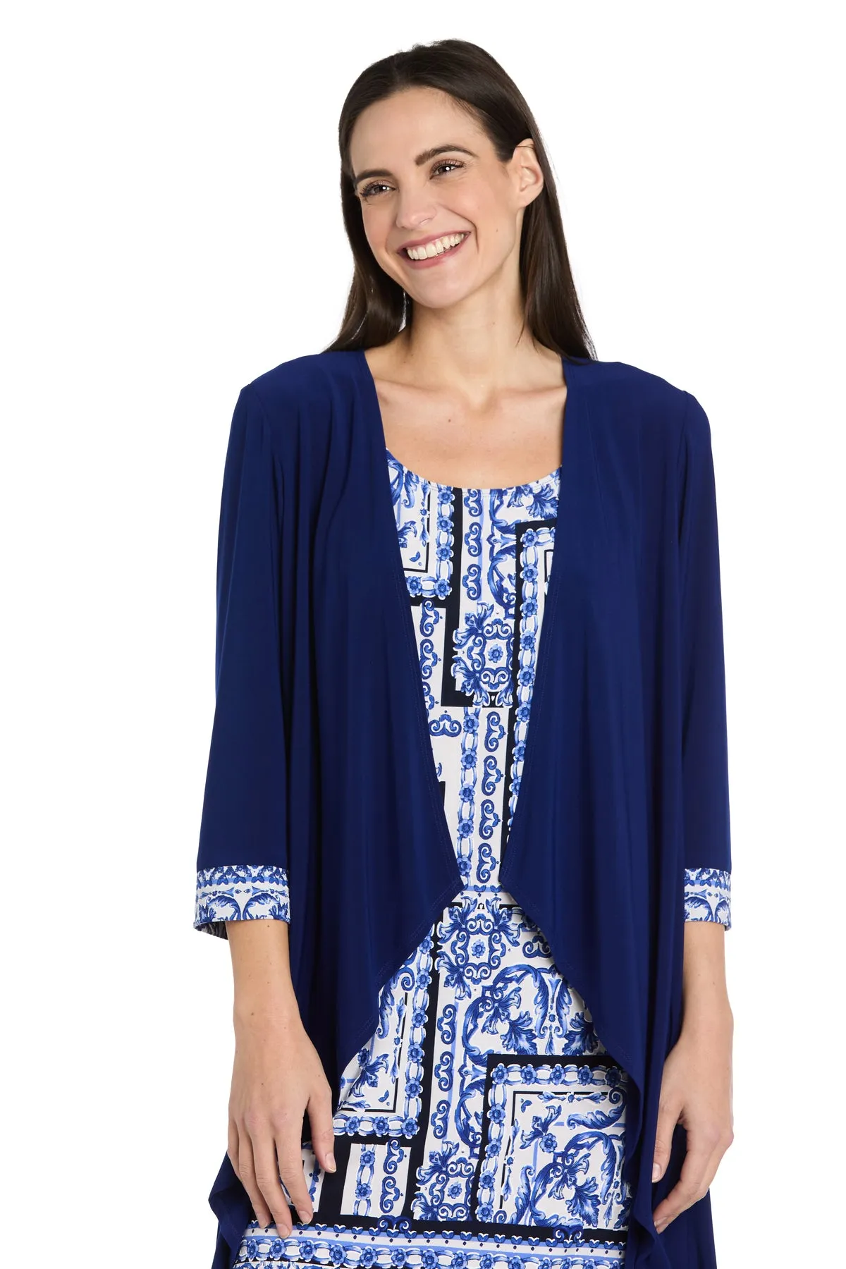 Royal Pattern Jacket Dress - Petite sold by R&M Richards product image thumbnail 5