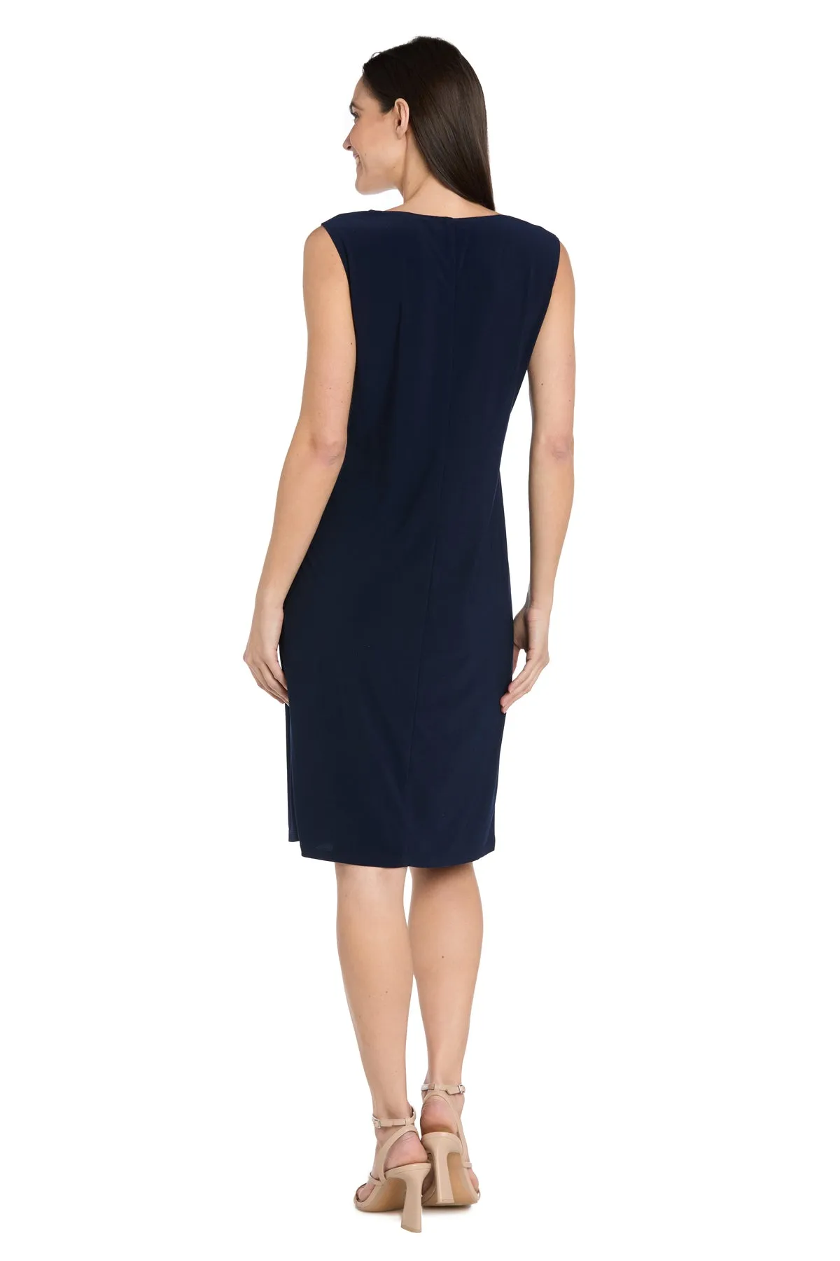 Navy Yellow Floral Jacket Dress - Petite sold by R&M Richards product image thumbnail 4