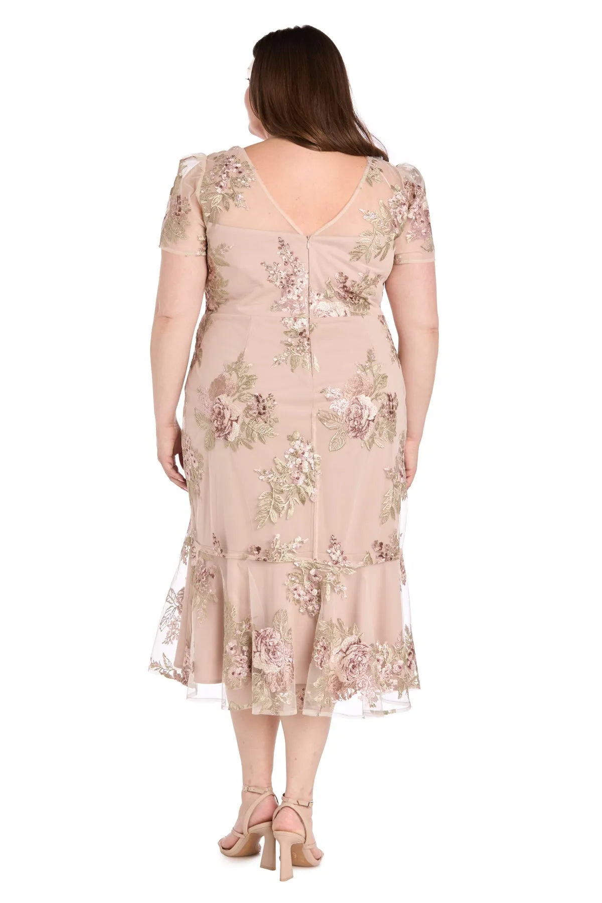 Ethereal Elegance Midi Dress - Plus sold by R&M Richards product image thumbnail 2