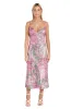Floral Sequin Strapless Midi Dress sold by R&M Richards