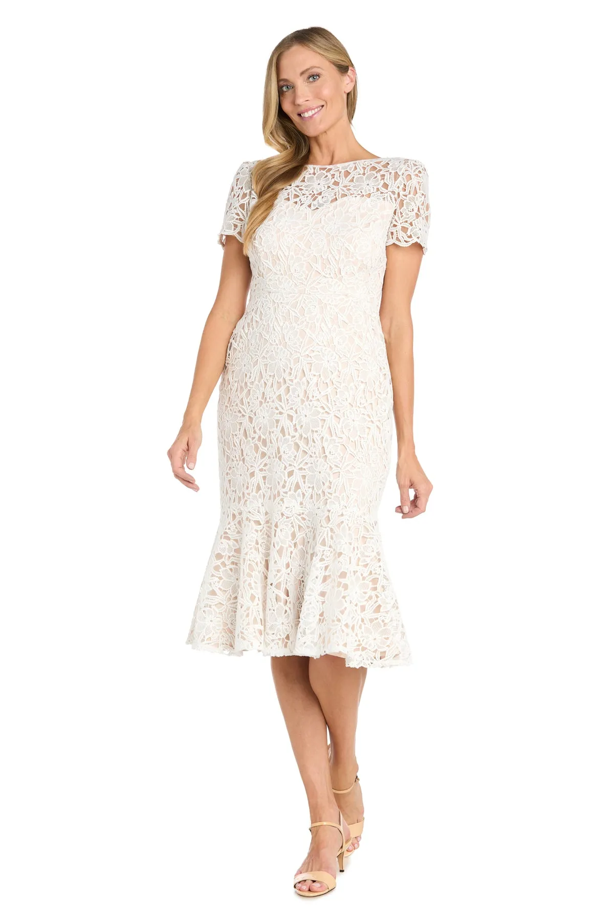 Midi Lace Daytime Dress sold by R&M Richards product image thumbnail 4