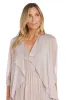 Long Pleated Metallic Chiffon Jacket Dress - Petite sold by R&M Richards