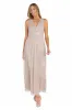 Long Pleated Metallic Chiffon Jacket Dress - Petite sold by R&M Richards