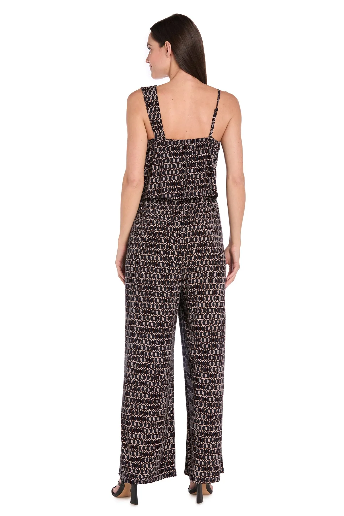 Ornate Pattern Asymmetrical Jumpsuit sold by R&M Richards product image thumbnail 2